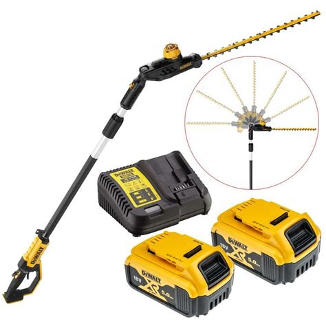 Dcmph P V Xr Brushless Pole Hedge Trimmer Cm Long Reach M