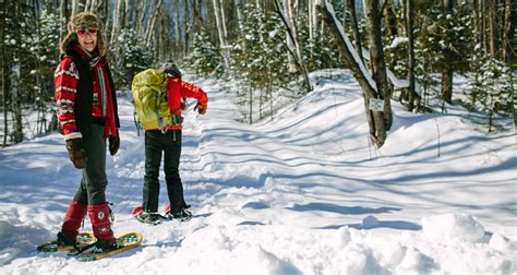 Hit the Snowshoe Trails To Explore the Winter Woods