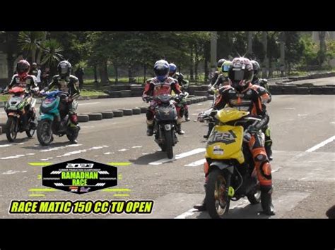 RACE Matic 150 Cc TU Open Ramadhan Race 2023 Sirkuit Brigif Cimahi