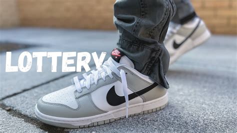 Scratch Off Shoes Nike Dunk Low Lottery Review On Foot Youtube