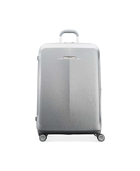 Samsonite Mystique Hardside Expandable Spinner Suitcase In Metallic