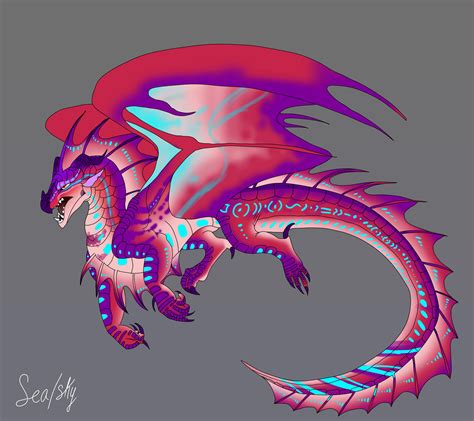 Seawingrainwing Hybrid Adopt Closed By Xboxkat On Deviantart