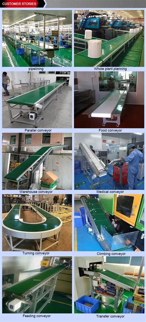 Aluminum Profile Conveyor Turning Machine Circular Conveyor Belt