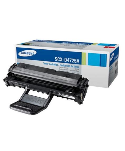 Cartucho De Toner Samsung Scx D A Negro Original Para P Ginas