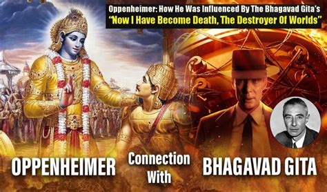 | OPPENHEIMER: How He Was Influenced By The Bhagavad Gita’s “Now I Have ...