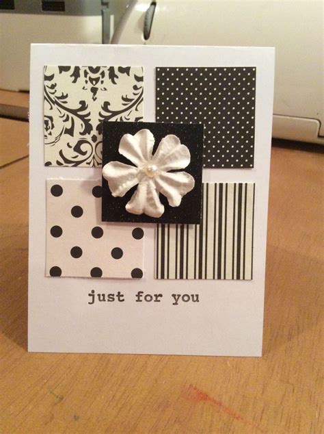 Just For You Card Handmade Cards