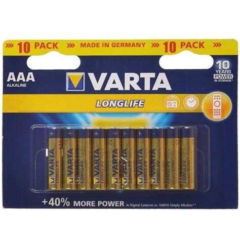 Varta Longlife Aaa Bli Alkaline