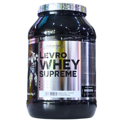 Levro Whey Supreme Kg Chocolate Kevin Levrone Jalea Real