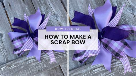 How To Make A Scrap Bow Keleas Florals