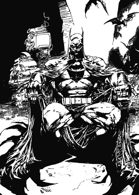 Batman black and white by Felix-Alvarez on DeviantArt