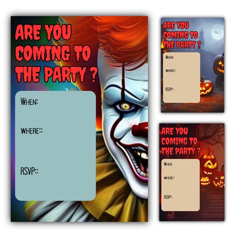 Printable: Halloween Party Invitation