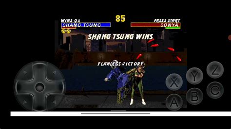 Ultimate Mortal Kombat Trilogy Shang Tsung MK1 Vs Sonya MK1 And Rain