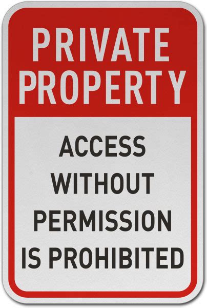 Access Without Permission Sign Get 10 Off Now