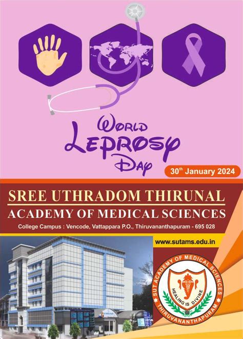 World Leprosy Day Sut Academy Of Medical Sciences