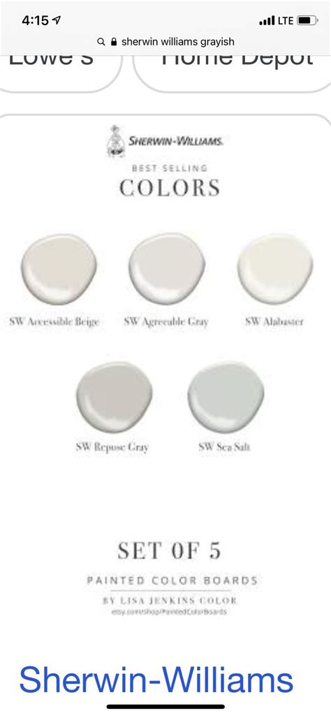 Pin By Ashley Smith On Color Paint Colors For Home Sw Sea Salt Sw