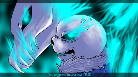 Undertale Sans Angry By Kiritaartxv On Deviantart