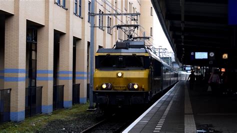 Intercity Berlijn Haltering Op Station Amersfoort Youtube