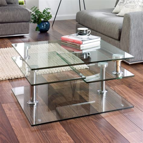 30 Glass Coffee Tables That Bring Transparency To Your Living Room Decoist