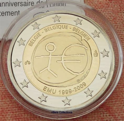 Pi Ce Euro Belgique Union Europ Enne Villers Collections