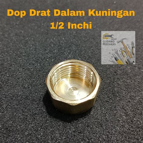 Jual Dop Kuningan In Drat Dalam Dop Penutup Pipa Female Dob