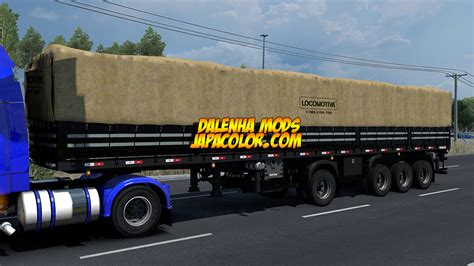 Pack De Reboques Bitrem E Rodotrem Para Ets2 V 1 38 X Dalenha Mods