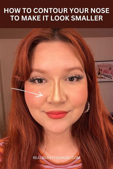 How To Make Your Nose Look Smaller Without Makeup