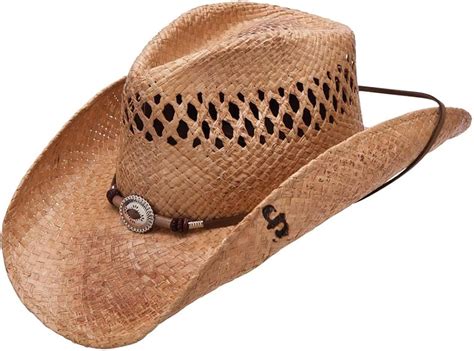 Stetson Stoney Creek Straw Hat X Large Natural Brown At Amazon Mens