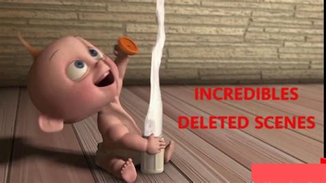 Incredibles Deleted Jack Jack Powers Scene Youtube