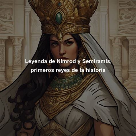 Leyenda De Nimrod Y Semiramis Primeros Reyes De La Historia