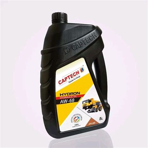 CAPTECH Heavy Vehicle Hydraulic Oil Aw 68 For Lubrication At 130