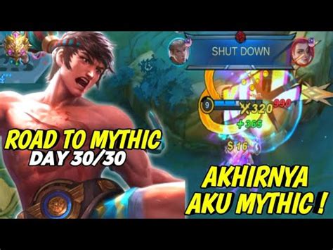 Hari Aku Challenge Naik Rank Mythic Dalam Masa Hari