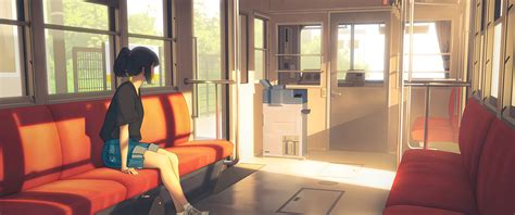 3440x1440 Anime Girl In Train 5k Ultrawide Quad Hd 1440p Hd 4k