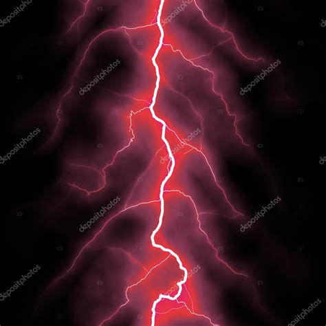 Red lightning — Stock Photo © hospitalera #2279011