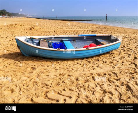 beach sandbanks dorset uk Stock Photo - Alamy