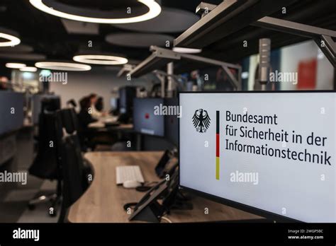 Bonn Germany 06th Feb 2024 The New National IT Situation Center At