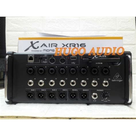 Jual Mixer Digital Behringer X Air Xr 16 Original Shopee Indonesia