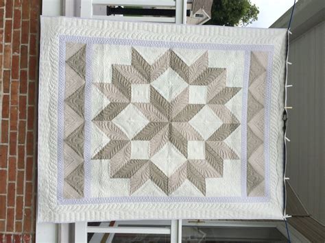 Pre Cut Quilt Kit Wedding Star 67 X 83