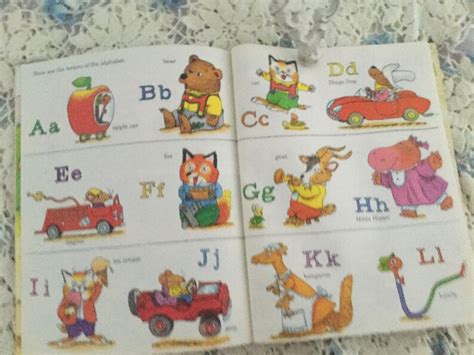 Richard Scarrys Best Little Word Book Ever A Little Golden Etsy