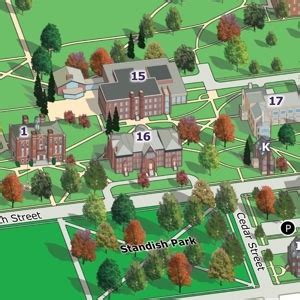 Midwestern University Campus Map - Mapformation