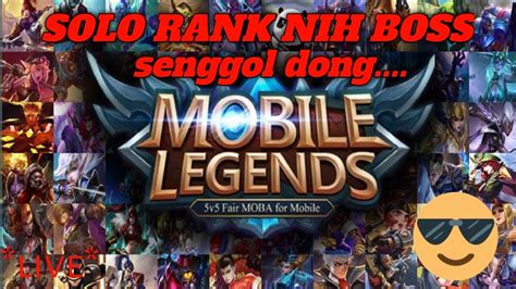 Detik Detik Solo Rank Pertama Kali Naik Ke Rank Lagend Keluar Dari