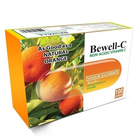 Bewell C Non Acidic Vitamin C 500mg 100 Capsules Lazada Ph