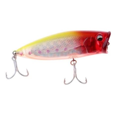 10 5cm 19g Leurre de Pêche Topwater Flottant Équilibre d Appâts Durs