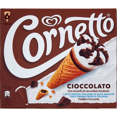 Cornetto Al Cioccolato E Panna X Algida G Coop Shop