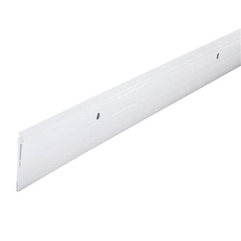 M D Building Products 36 In White Aluminum And Vinyl Heavy Duty Deny Screw On Door Sweep 40715