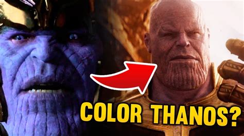 La Triste Historia Del Porqu Thanos Cambi De Color En El Ucm