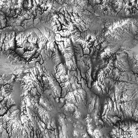 Oregon Elevation Map - Muir Way