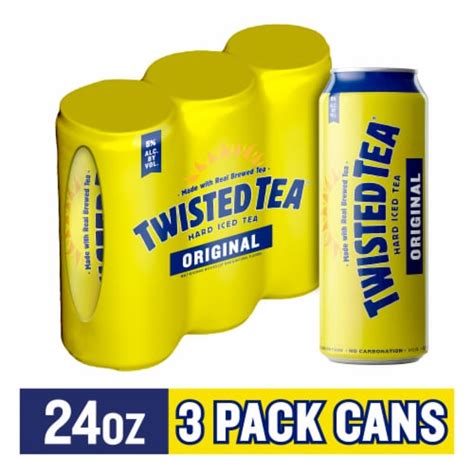 Twisted Tea Original Hard Iced Tea, 3 cans / 24 fl oz - QFC