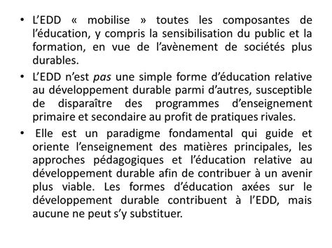 SESSION INTERNATIONNALE DE FORMATION SUR LEDD POUR LES SYNDICATS