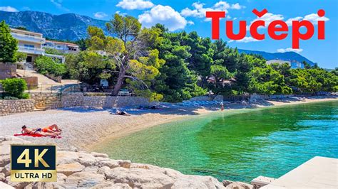 Tucepi Croatia K Makarska Riviera Walking Tour Youtube