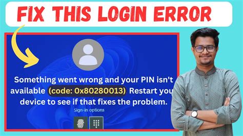 Fix Something Went Wrong And Your Pin Isn T Available Code X